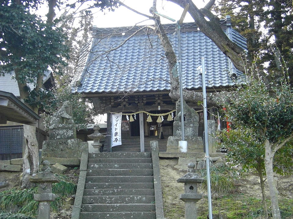 櫻田山神社の拝殿