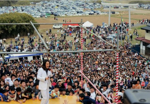 狩野英孝　復興支援の無料ライブ