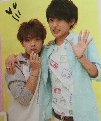 原嘉孝さんと目黒蓮さん若い頃