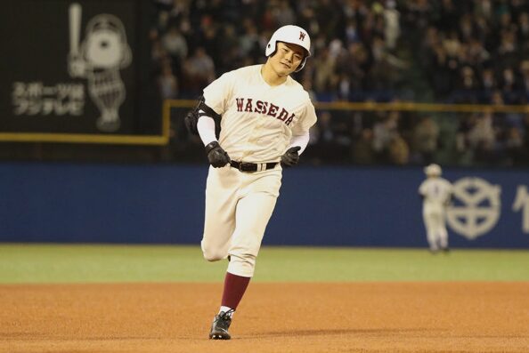 早稲田実業時代の清宮選手