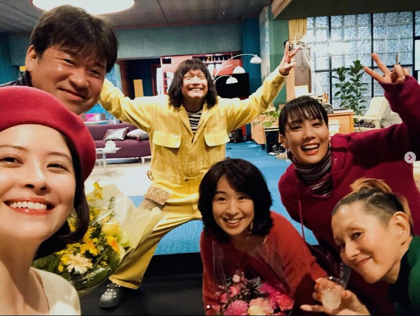 宮澤エマ撮影現場